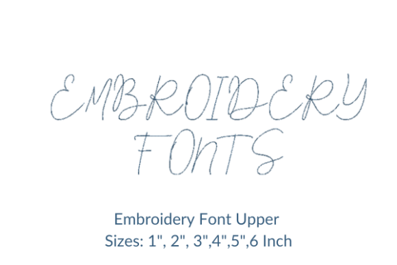 Dealoras Font Uppercase: A Seasonal Embroidery Staple