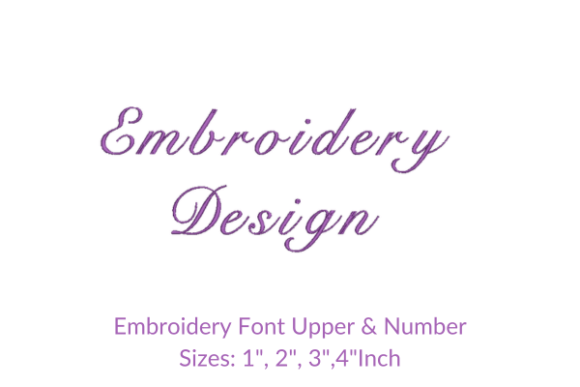 Roundhand Font: A Thoughtful Pick for Personalized Embroidery